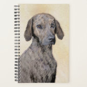 Plott Painting - Cute Original Dog Art Planner (Voorkant)