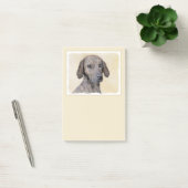Plott Painting - Cute Original Dog Art Post-it® Notes (Kantoor)