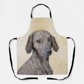 Plott Painting - Cute Original Dog Art Schort (Voorkant)