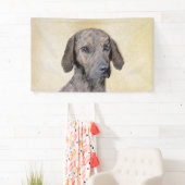 Plott Painting - Cute Original Dog Art Spandoek (Insitu)