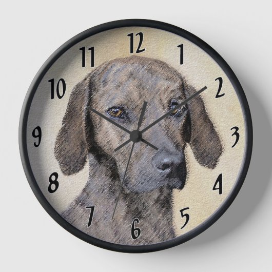 Plott Schilderij - Cute Originele Hond Kunst (Voorkant)