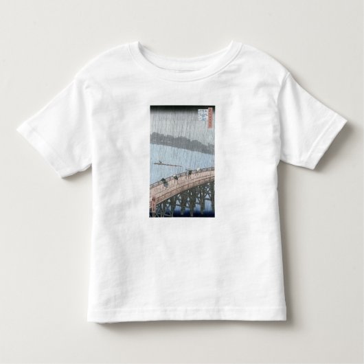 Plotte douche over Shin-Ohashi Bridge en Kinder Shirts (Voorkant)