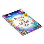 Plotting My Soft Girl Era Bloemen Notitieboek (Rechterzijde)