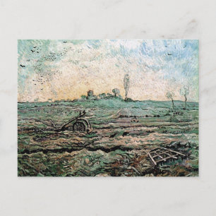 Plough and Harrow (Millet), Van Gogh Fine Art Briefkaart