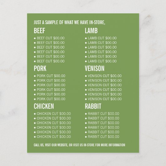 Plougher in Field, Boer & Slager Reclame Flyer (Achterkant)