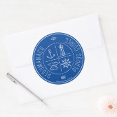 Ploumanach Perros-Guirec Ronde Sticker (Envelop)