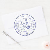 Ploumanach Perros-Guirec Ronde Sticker (Envelop)