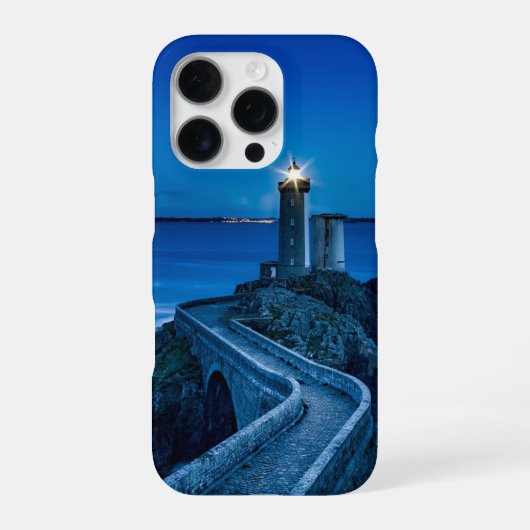 Plouzane, Frankrijk, Vuurtoren iPhone Hoesje (Achterkant)
