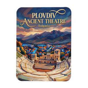 Plovdiv Antiek Theater Bulgarije Magneet