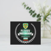 Plovdiv Briefkaart (Staand voorkant)