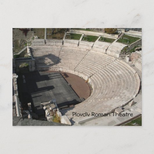 Plovdiv Roman Theatre Briefkaart (Voorkant)