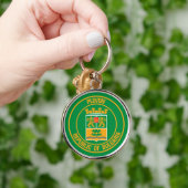 Plovdiv Round Emblem Sleutelhanger (Hand)