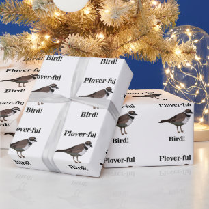 Plover Bird Funny Vogelaar Cadeaupapier