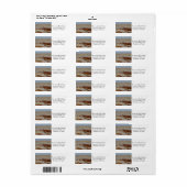 Plover en Seaweed Etiket (Full Sheet)