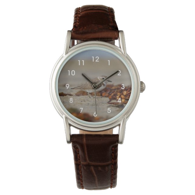 Plover en Zeewier Horloge (Voorkant)