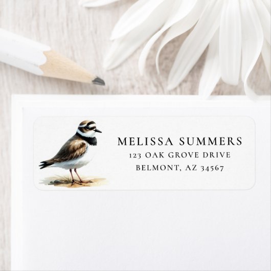 Plover Return Address Label (Insitu)