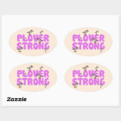 Plover Strong Ovale Sticker (Vel)