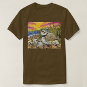 Plovers & Chicks Long T-shirt (Design voorkant)