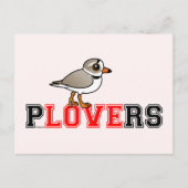 Plovers Love Briefkaart (Voorkant)