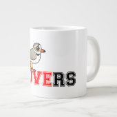 Plovers Love Grote Koffiekop (Voorkant rechts)