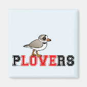 Plovers Love Magneet (Voorkant)