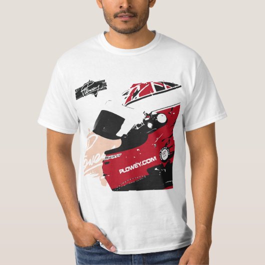 Plowey- Eenvoudig T-shirt (Voorkant)
