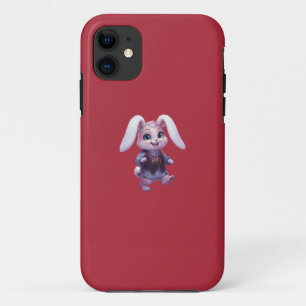 PLP LEPURO - Schattige Warrior Bunny King Grafisch Case-Mate iPhone Case