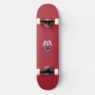 PLP LEPURO - Schattige Warrior Bunny King Grafisch Persoonlijk Skateboard