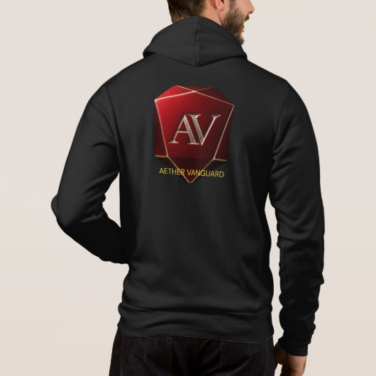 PLP NOVA V | Aether Vanguard Grafische T-Shirt | V (Achterkant)