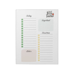 PLR Teacher to Do List Notitieblok