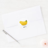 PLU Bananen Ronde Sticker (Envelop)