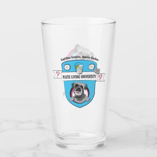 PLU Happy Hour Glass Glas (Achterkant)