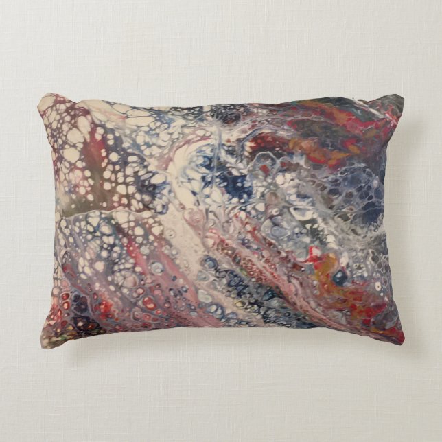 Pluche accent kussen (Voorkant)