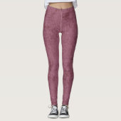 Pluche Berry Vrouwen Leggings (Voorkant)