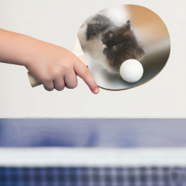 Pluche Calico Katje Foto Schattig Tafeltennisbatje