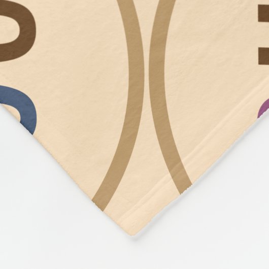 Pluche Custom Fleece Deken Bedrijf Logo Branded (Hoek)