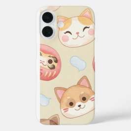 Pluche Faces beroemd gemaakt door Natasha Us iPhone 16 Hoesje