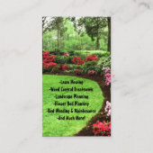 Pluche Groene Landschap Gazon Care Landscaping Visitekaartje