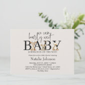  pluche kinderdagverblijf dieren Baby shower Kaart (Staand voorkant)