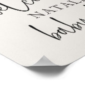 pluche kinderdagverblijf dieren Baby shower Poster (Hoek)