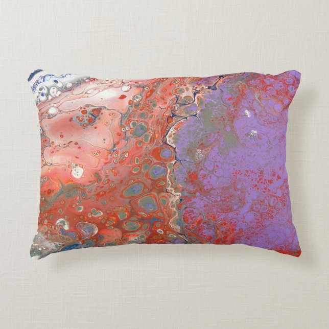 pluche Sierkussen Accent Kussen (Voorkant)