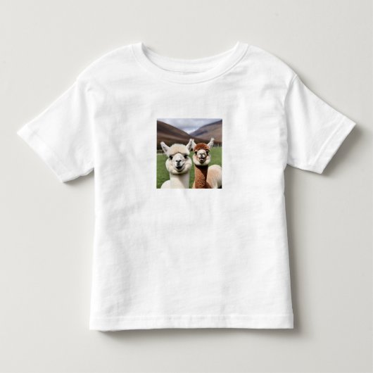 Pluche vriendjes kinder shirts (Voorkant)