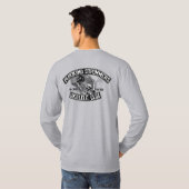 PLUCKSTRUMMERS PLUCTEN STERK STRUM LANG SLAAPJE T-SHIRT (Achterkant volledig)