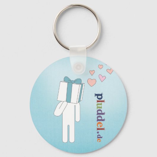 pluddel-schlüsselanhänger-herz sleutelhanger (Voorkant)