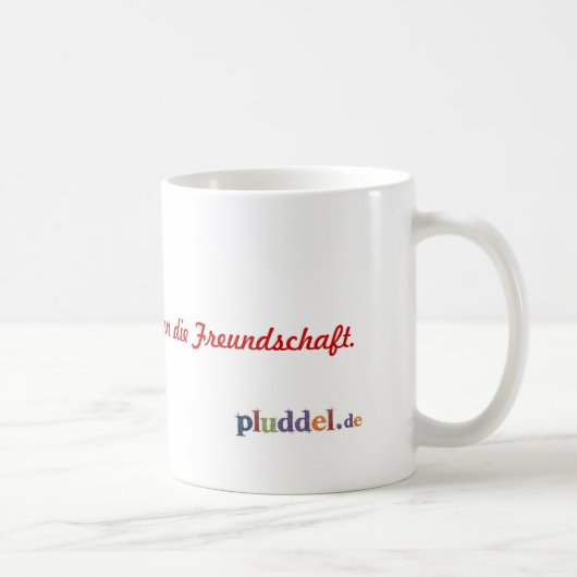 pluddel-tasse-büro-freundschaft koffiemok (Rechts)