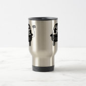 Plug Life Cute Black Electric Car Reisbeker (Center)