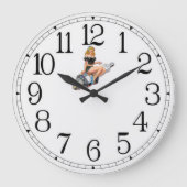 Plug Pin-up Grote Klok (Voorkant)