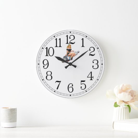 Plug Pin-up Grote Klok (Huis)