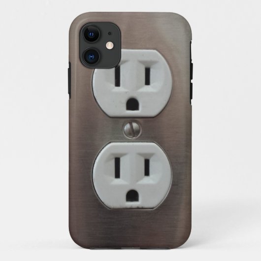 Plug-uitgang Case-Mate iPhone Case (Achterkant)