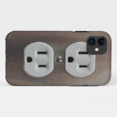 Plug-uitgang Case-Mate iPhone Case (Achterkant (horizontaal))